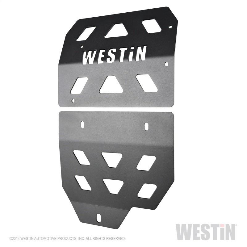 Westin 18+ Jeep Wrangler JL Transmission Pan Skid Plate
