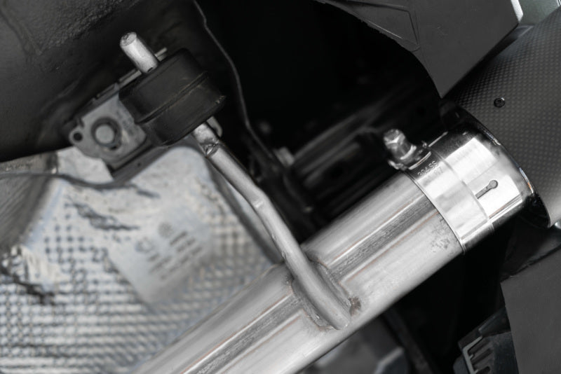 MBRP VW Jetta GLI T304 SS 3in Cat-Back Dual Split Rear Exit Exhaust - Carbon Fiber Tips