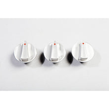Load image into Gallery viewer, Rugged Ridge Alum Climate Control Knob Set Red Jeep Wrangler JK