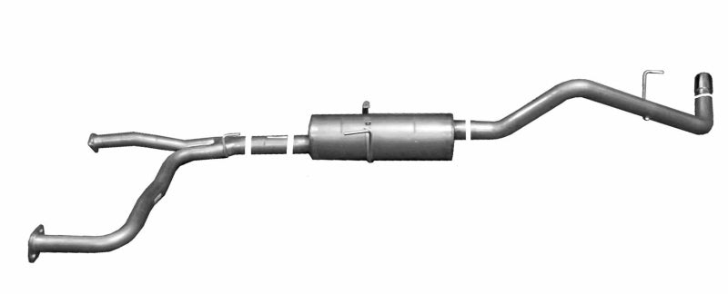 Gibson 05-10 Nissan Frontier LE 4.0L 3in Cat-Back Single Exhaust - Aluminized