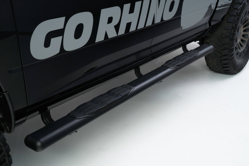Go Rhino Jeep Wrangler JLU 1000 Series Side Steps - Tex Blk