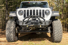 Load image into Gallery viewer, Rugged Ridge HD Bumper Stubby Front Jeep Wrangler JK 18-20 Jeep Wrangler JL 2020 JT