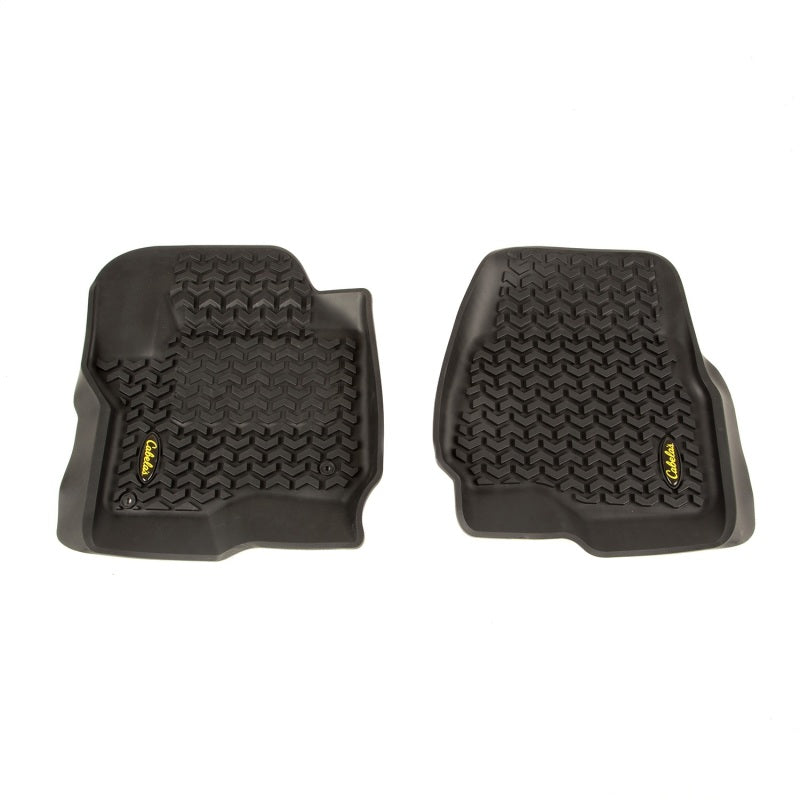 Rugged Ridge Floor Liner Front Black Ford F-250 / F-350 / F-450 / F-550 Regular
