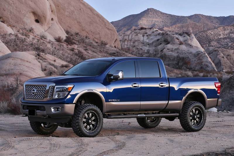 Fabtech 18+ Nissan Titan 4WD 6in Basic Sys w/Stealth