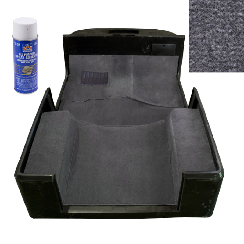 Rugged Ridge Deluxe Carpet Kit w/ Adhesive Gray TJ