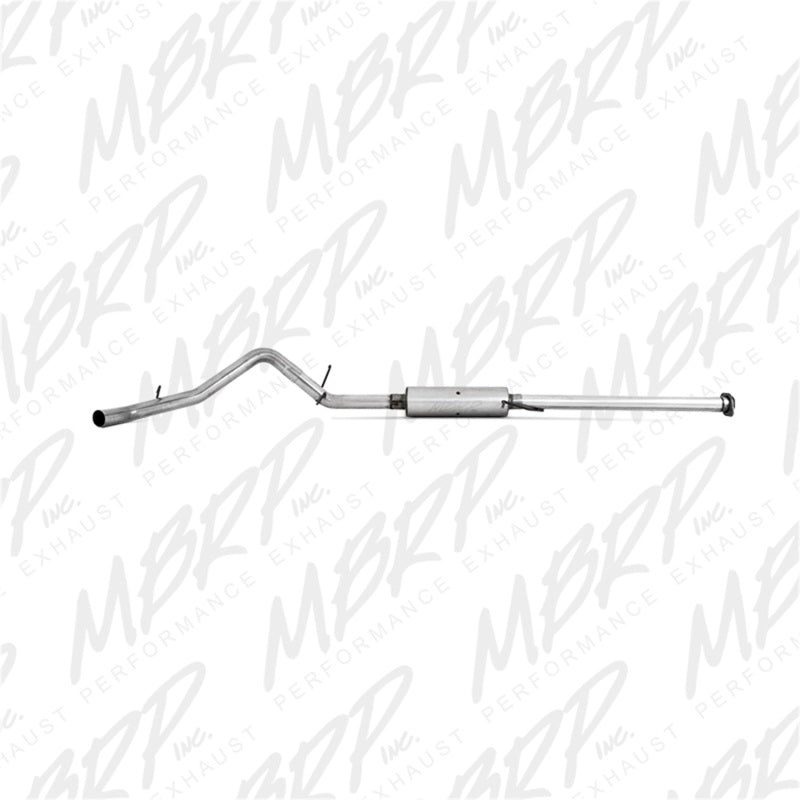 MBRP Chevrolet/GMC 1500 CC EC 6ft6in bed 4.8/5.3L 3in Cat Back Single Side AL P Series Exhaust