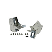Load image into Gallery viewer, Rugged Ridge Jeep Wrangler Stainless Steel Windshield Light Brackets