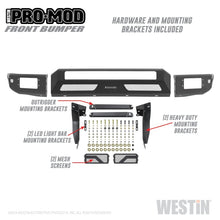 Load image into Gallery viewer, Westin 16+ Toyota Tacoma Pro-Mod Front Bumper