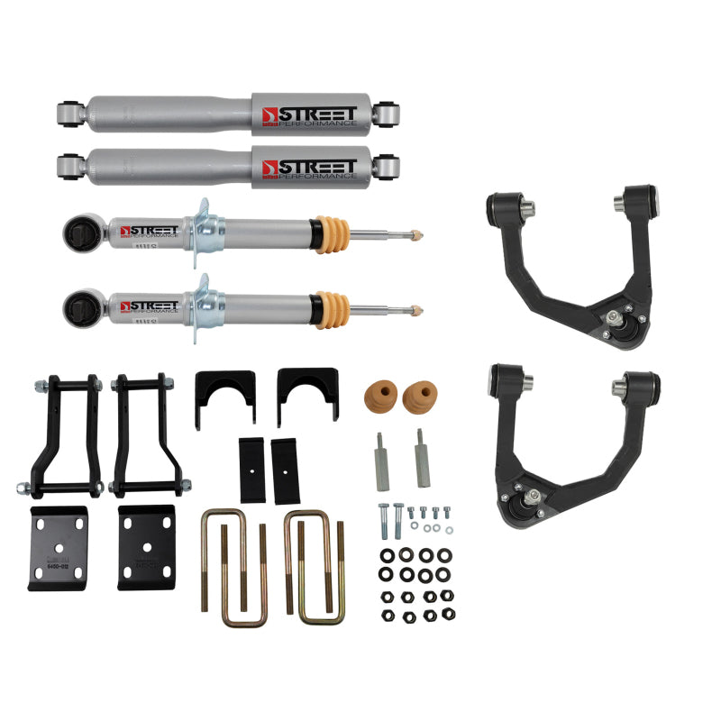 Belltech Ford Ranger 4WD (All Cabs) Front And Rear Complete Kit w/ Street Performance Shocks