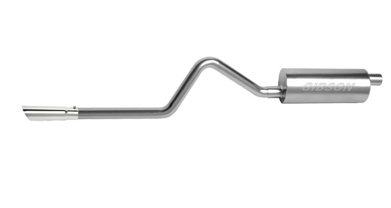 Gibson 91-96 Jeep Wrangler YJ 4.0L 2.5in Cat-Back Single Exhaust - Stainless