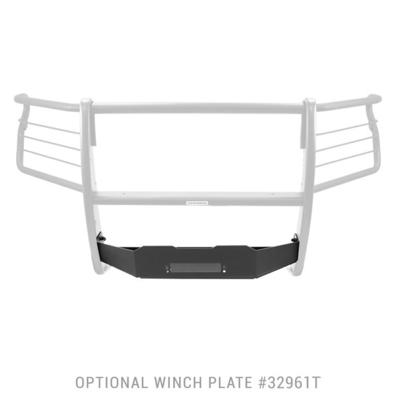 Go Rhino Ford F-150 3100 Series StepGuard Winch Plate Kit (Req. 3296T or 3296MT) - Tex. Black