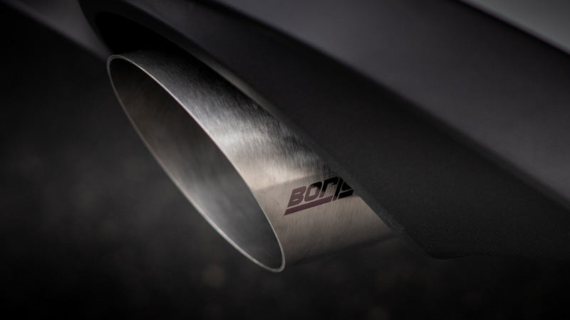 Borla 22-23 Volkswagen Golf GTI 2.0L AT/MT 3inch S-Type Cat-Back Exhaust - 4in Brushed SS Tips