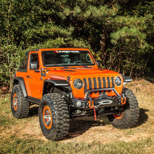 Load image into Gallery viewer, Rugged Ridge Jeep Wrangler JL/JT Grille Arcus Front Bumper Stamped Steel Overrider Bar