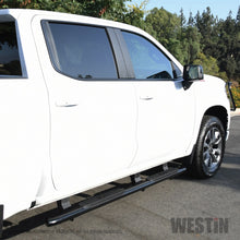 Load image into Gallery viewer, Westin Chevrolet Silverado/Sierra 1500 Crew Cab Non LD PRO TRAXX 4 Oval Nerf Step Bars - Black