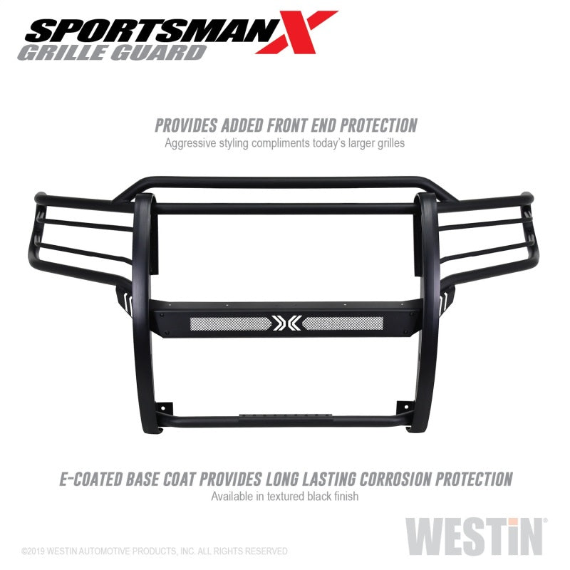 Westin 14+ Toyota Tundra Sportsman X Grille Guard - Textured Black