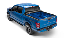 Load image into Gallery viewer, Lund Nissan Titan (5.5ft. Bed w/Titan Box) Genesis Elite Roll Up Tonneau Cover - Black
