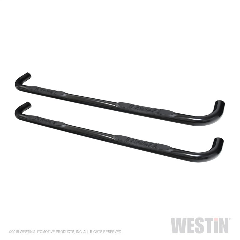 Westin Chevrolet Silverado/Sierra 1500 Crew Cab E-Series 3 Nerf Step Bars - Black