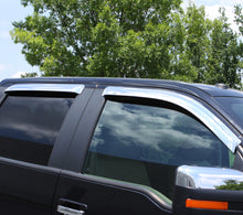 Load image into Gallery viewer, AVS RAM 1500 Crew Cab Ventvisor Outside Mount Front &amp; Rear Window Deflectors 4pc - Chrome