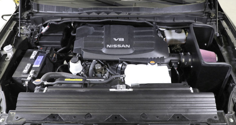 K&N Nissan Titan XD V8 5.6L Aircharger Performance Intake