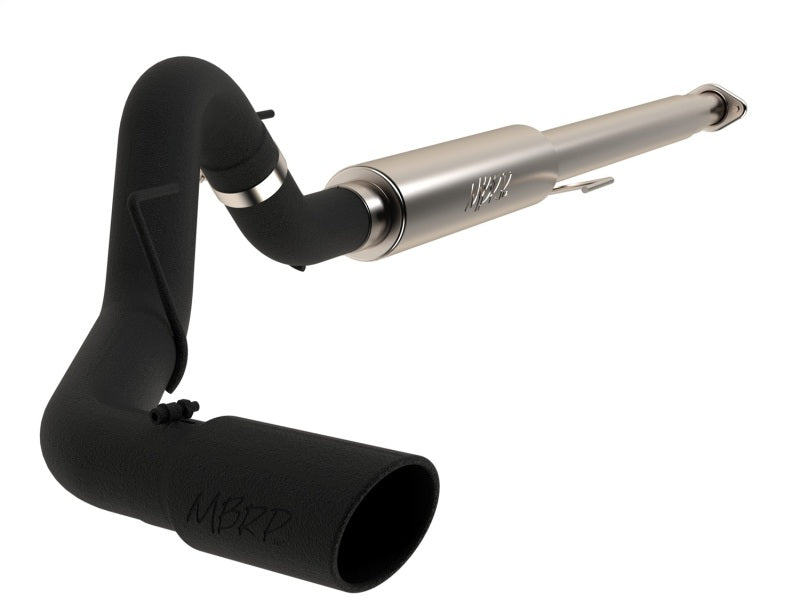 MBRP Ford F-150 2.7L / 3.5L EcoBoost 4in Cat Back Single Side Black Exhaust System