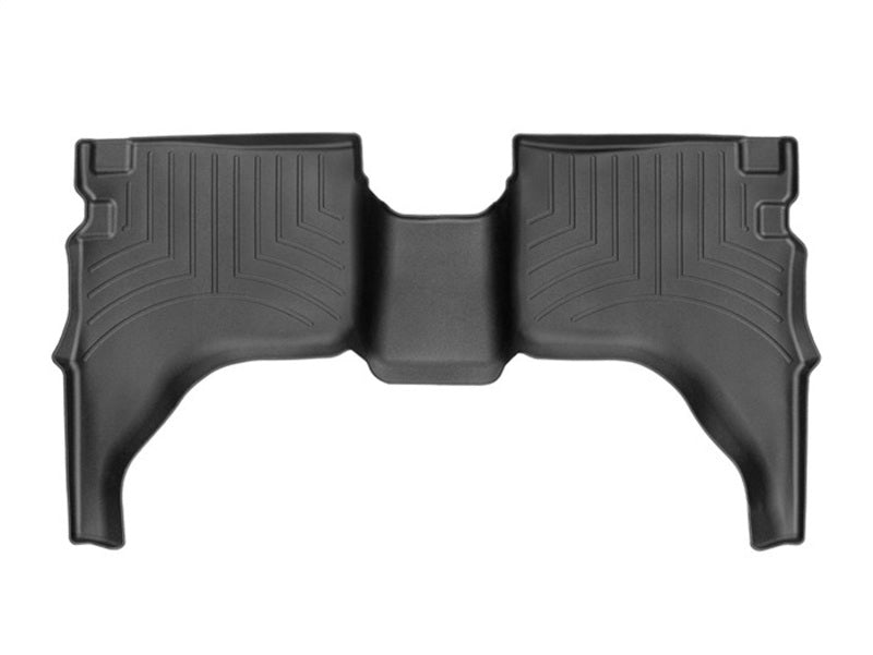 WeatherTech Toyota Tacoma Double Cab Rear FloorLiner - Black