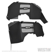 Load image into Gallery viewer, Westin 18+ Jeep Wrangler JL Inner Fenders - Front - Textured Black