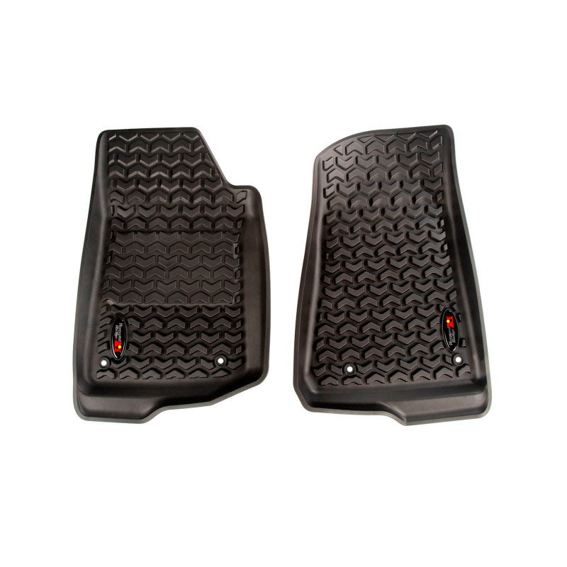 Rugged Ridge Floor Liner Front Black Jeep Wrangler 2020 Gladiator JL / JT