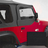 Rugged Ridge Upper Soft Door Kit Black Diamond 03-06 Jeep Wrangler