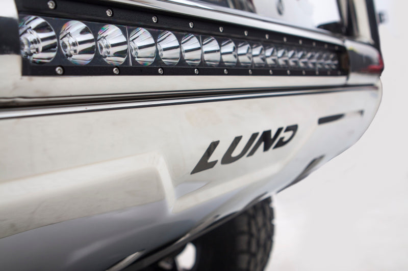 Lund Dodge Ram 1500 (Excl. Rebel Models) Bull Bar w/Light & Wiring - Polished
