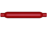 MagnaFlow Muffler Red Pack Series Glasspack 3.5in Rd 12in Body Length 1.75in/1.75in Inlet/Outlet