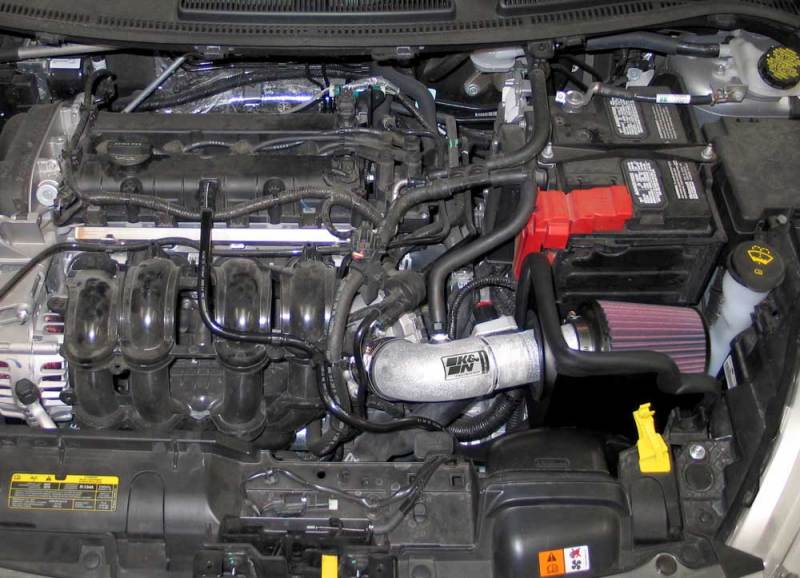 K&N Ford Fiesta 1.6L L4 Silver Typhoon Performance Intake