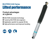 Load image into Gallery viewer, Bilstein 5100 Series Ford Excursion Rear 46mm Monotube Shock Absorber