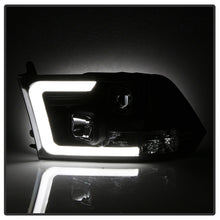 Load image into Gallery viewer, Spyder 09-16 Dodge Ram 1500 Version 2 Headlights Light Bar DRL Black PRO-YD-DR09V2-LBDRL-BK