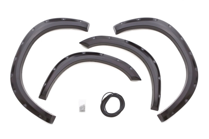 Lund Dodge Ram 1500 RX-Rivet Style Smooth Elite Series Fender Flares - Black (4 Pc.)