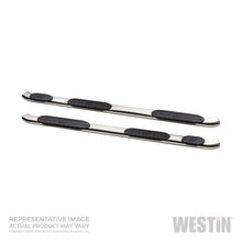 Load image into Gallery viewer, Westin Ford F-250/350/450/550 Crew (8 ft) PRO TRAXX 5 WTW Oval Nerf Step Bars - SS