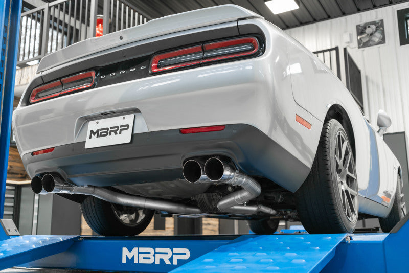 MBRP Dodge Challenger 5.7L HEMI Cat Back Dual Split Rear