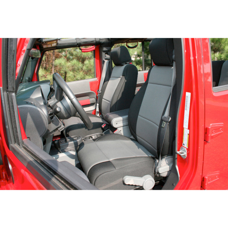 Rugged Ridge Neoprene Front Seat Covers Jeep Wrangler JK