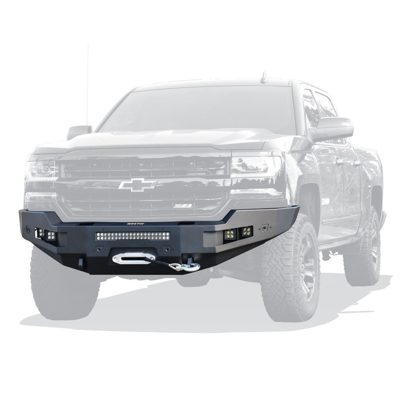 Westin 15+ Chevrolet Silverado 2500/3500 Pro-Series Front Bumper - Textured Black