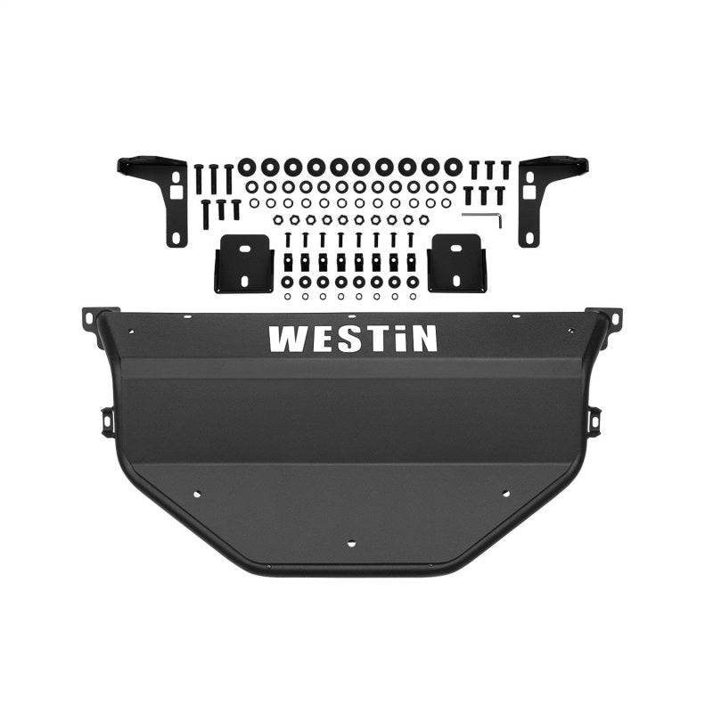 Westin 2013+ Ram 1500 Outlaw Bumper Skid Plate - Textured Black