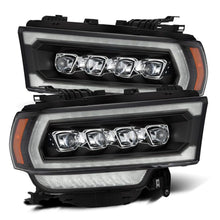 Load image into Gallery viewer, AlphaRex 19+ Ram 2500 NOVA LED Proj Headlights Plank Style Black w/Activ Light/Seq Signal/DRL