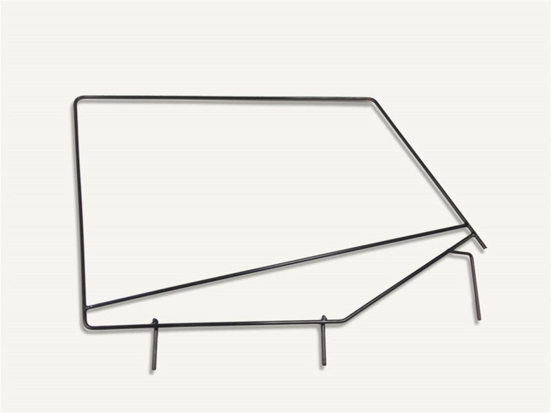 Rampage Jeep Wrangler(YJ) Window Frame Only - Black