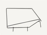 Rampage Jeep Wrangler(YJ) Window Frame Only - Black