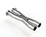 MBRP Ferrari 812SF/812GTS/F12 6.3L/ 6.5L 3in Resonator Delete X-Pipe - T304