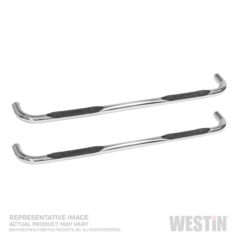 Westin Chevrolet Silverado/Sierra 1500 Crew Cab E-Series 3 Nerf Step Bars - SS