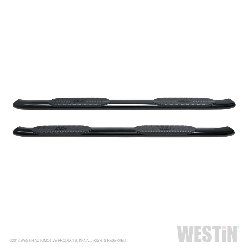 Westin Chevrolet Silverado/Sierra 1500 Crew Cab Non LD PRO TRAXX 5 Oval Nerf Step Bars - Black