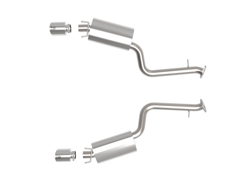 aFe Lexus IS350 2014+ V6-3.5L Takeda Axle-Back Exhaust System- Polished Tip