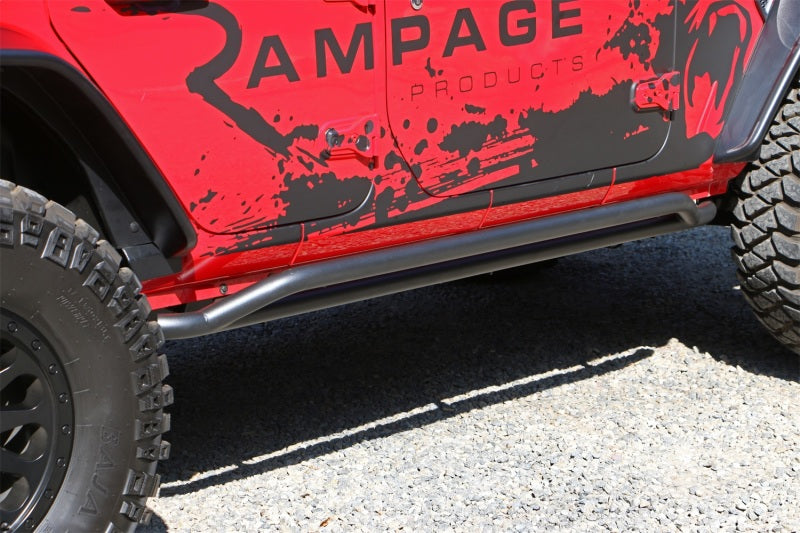 Rampage Jeep Wrangler(JL) Unlimited Sport S 4-Door Rail Slide Step - B ...