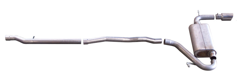 Gibson 07-13 Jeep Patriot LImited 2.4L 2.25in Cat-Back Single Exhaust - Stainless