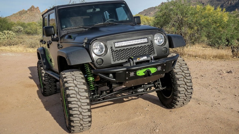 Addictive Desert Designs 07-18 Jeep Wrangler JK Venom Front Bumper w/ Winch Mount