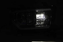 Load image into Gallery viewer, AlphaRex 07-17 Toyota Tundra NOVA LED Proj Headlights Black w/ Activ Light/Seq Signal/DRL